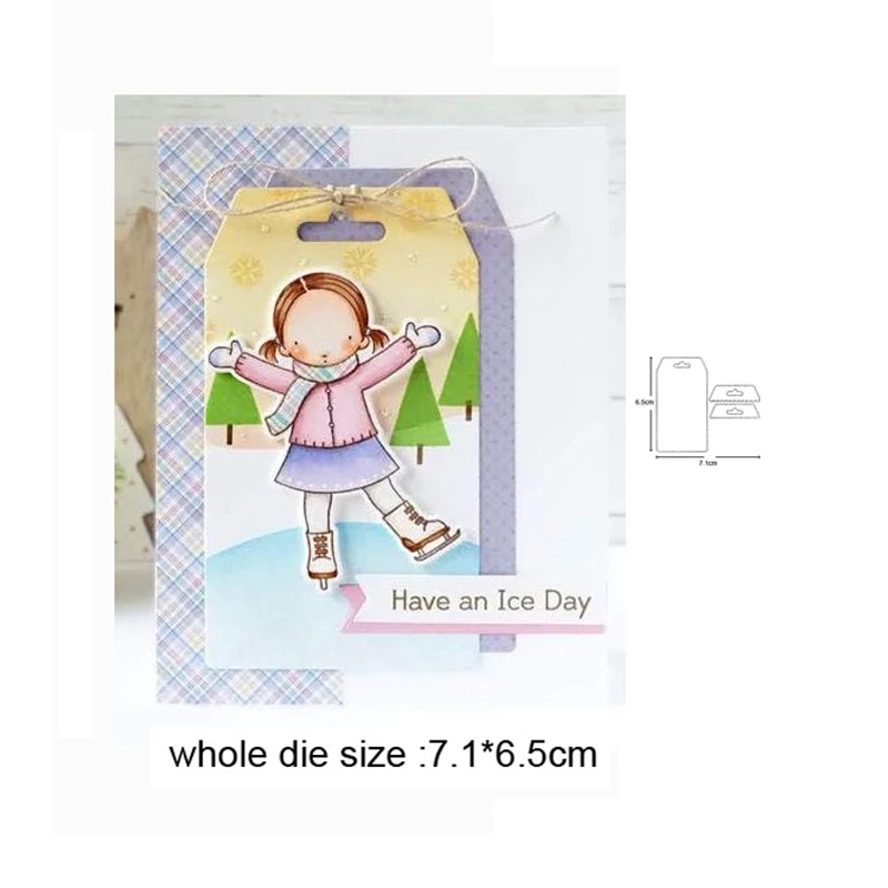 

label tag frame metal cutting Dies Scrapbooking Steel Craft Die Cuts paper art emboss Card making Stencil