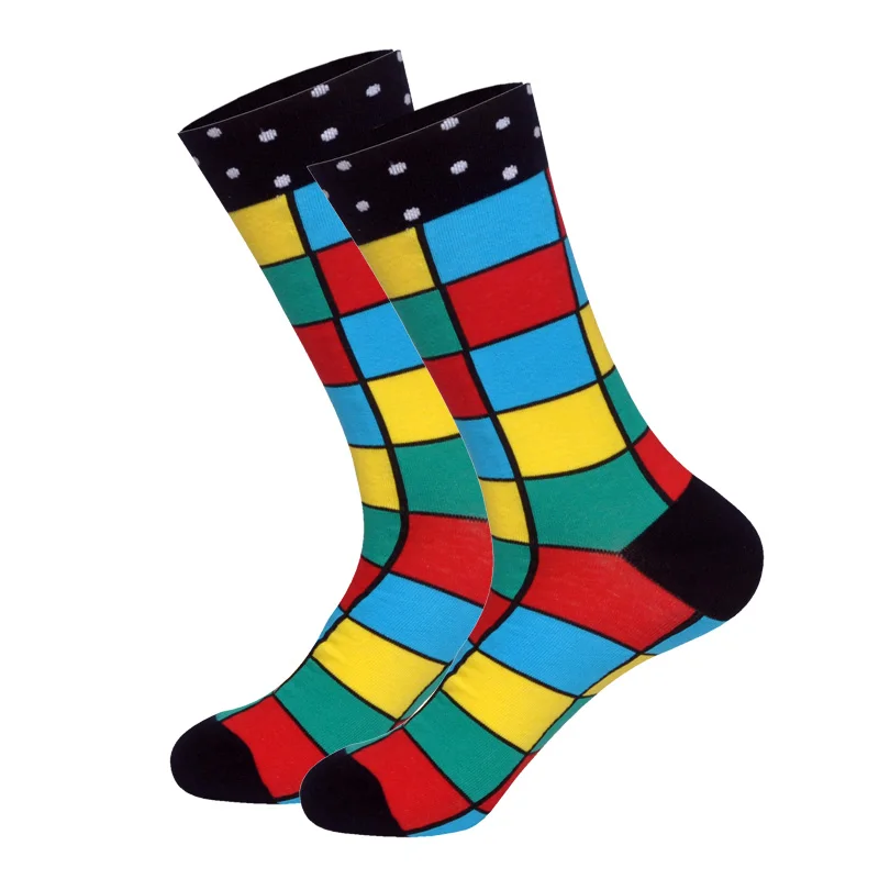 2018 Новая коллекция бренд Для мужчин носки для девочек Забавный Животные узоры