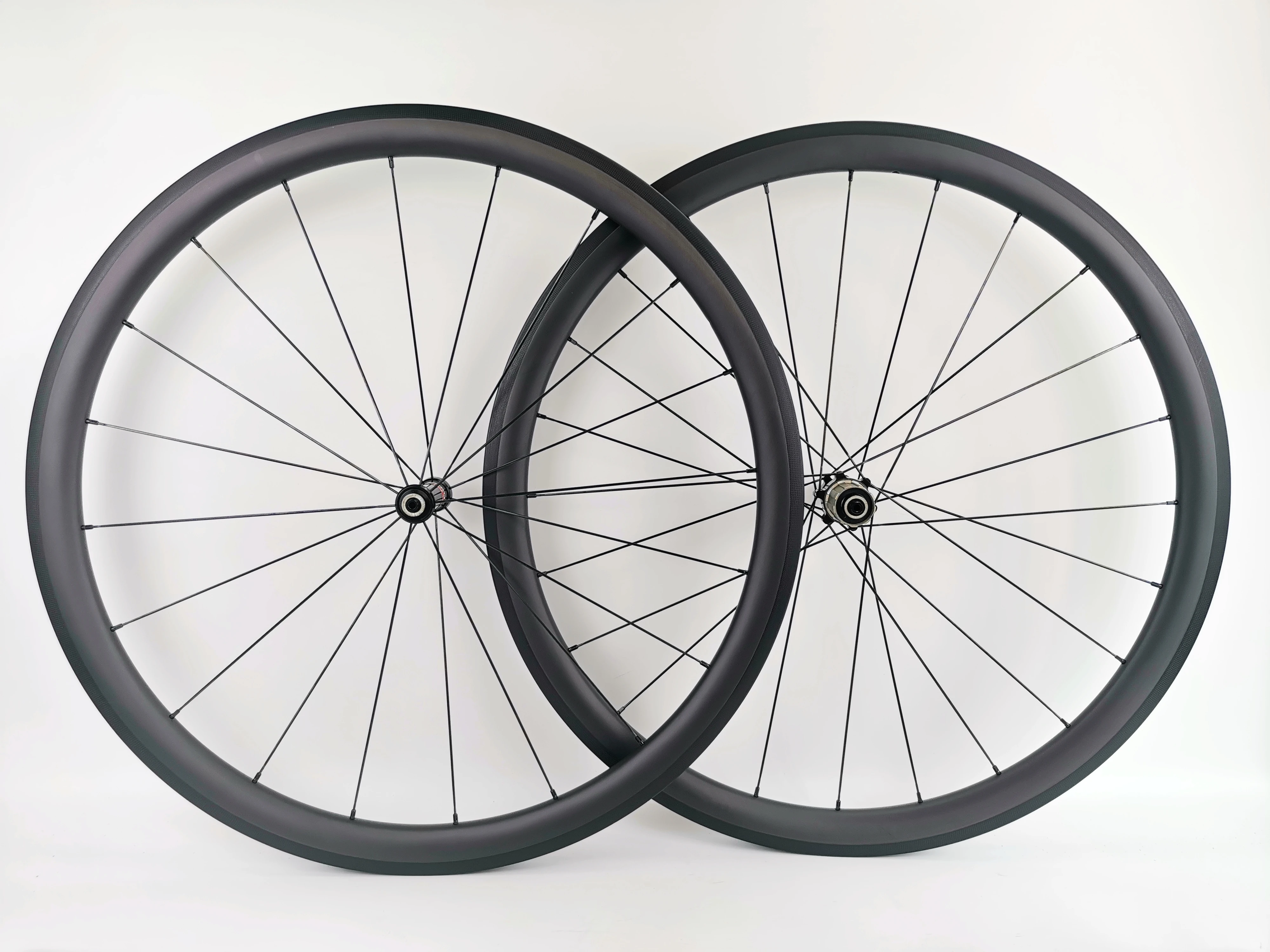 

700C 38mm depth road bike carbon wheels 25mm width clincher/Tubular bicycle Ultra light carbon wheelset UD matte finish