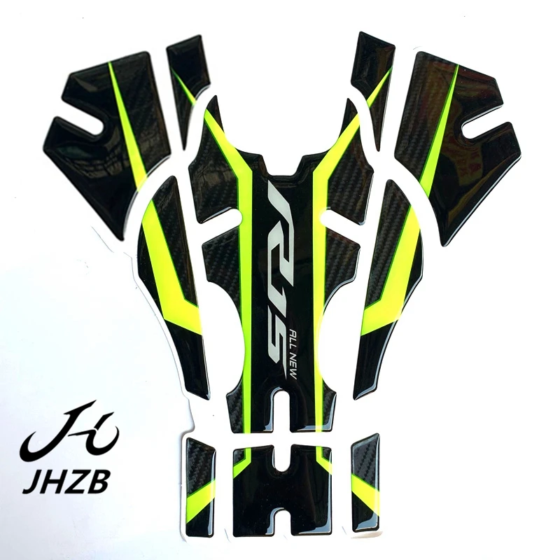 

Apply to Yamah yzf-r15 refit waterproof personality oil tank anti slip side stick up joint plate oil tank cover film
