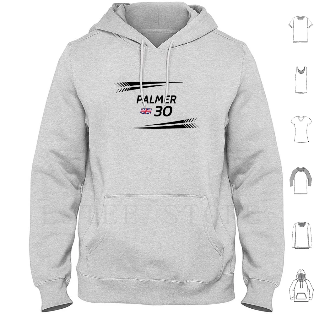 

2016-#30 Palmer Hoodies Long Sleeve Racing Motorsport 2016 Sport Palmer Jolyon Palmer Uk United Kingdom England Great