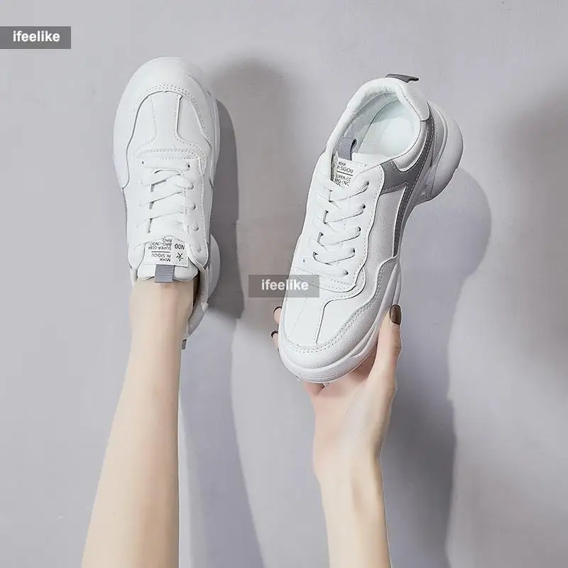 

2021 Women Shoes Fashion Women Sneakers Soft Sole High Quality Women Sports Shoes Flat Shoes Women's Loafers Sneakers