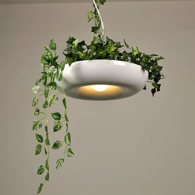 Северное растение подвесные светильники DIY Небесный сад Светодиодная лампа