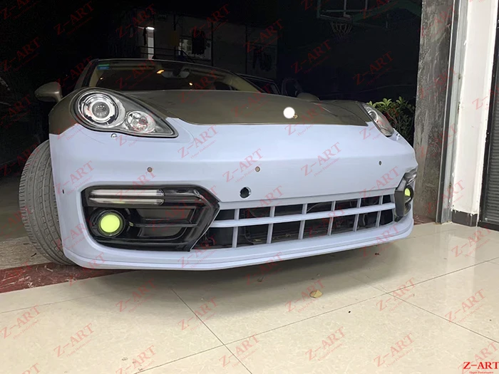 Z-ART Инъекция PP 971 передний бампер для Por sche 970 1 facelift тюнинг | Автомобили и мотоциклы