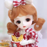 LCC Baby Miu 1/8 BJD SD Resin Figures Model Baby Dolls Eyes High Quality Gifts For Christmas Or Birthday Have Fullset