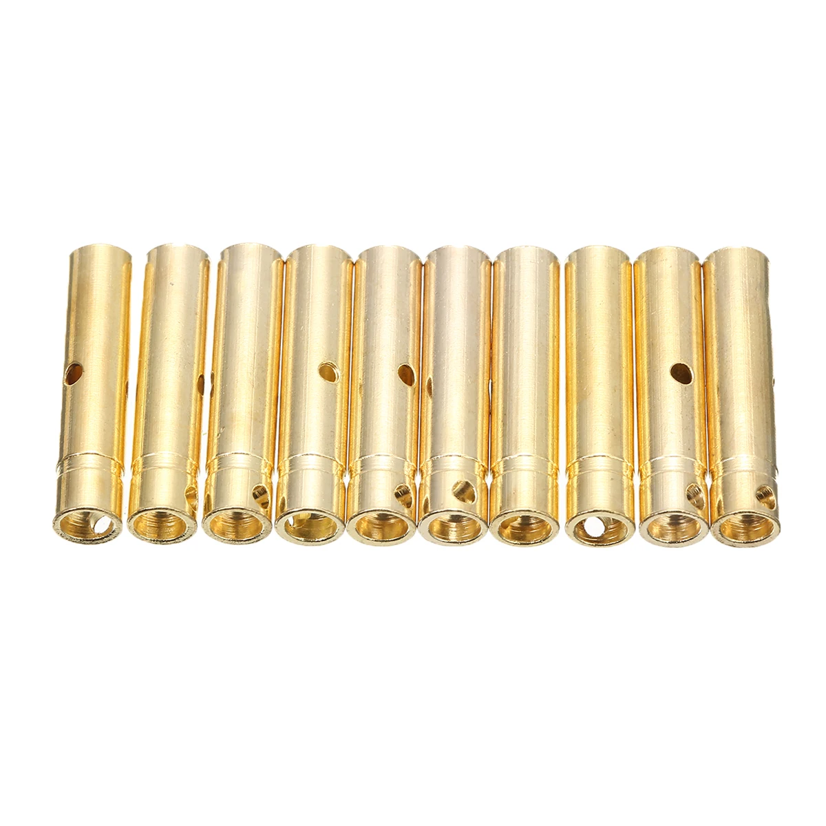 10Pair/20pcs 4mm For RC Battery Motor Bullet Banana Plug Male Female Connector Gold-plated Connectors | Электроника