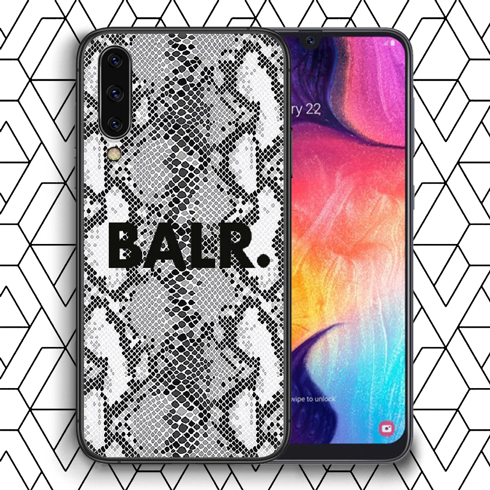 

Life Of A BALR Phone Case Cover For Samsung Galaxy A 8 10 11 20E 21 30 40 50 51 70 71 81 S Black Prime Silicone Waterproof