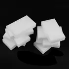 50 шт. белая многофункциональная волшебная губка, Очиститель 100x60x20 мм меламиновая губка, губки для мытья посуды, губки