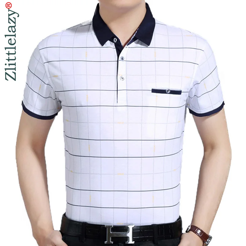 2021 Повседневная Деловая Мужская рубашка с коротким рукавом мужская клетчатая