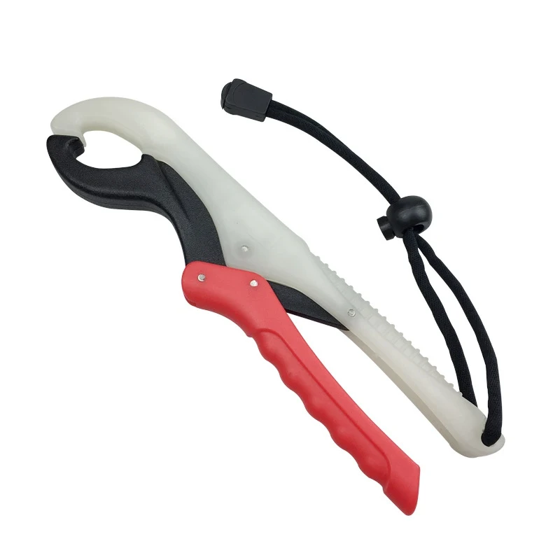 

Fishing Gripper Portable Practical Durable Lightweight Luminous Multifunctional Grip Fish Clamp Holder With Lanyard