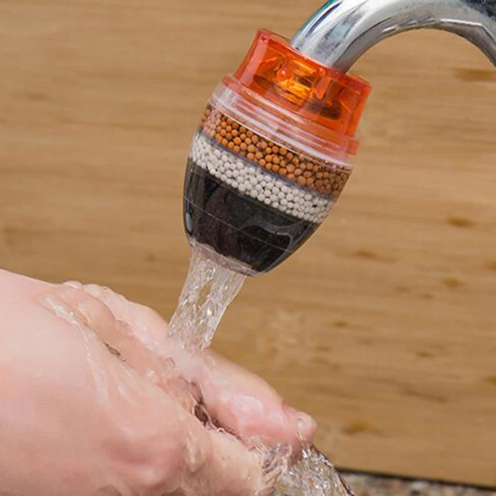 

Faucet Filtration Purifier Household Activated Carbon Vegetables Washing Water Filter Bathroom Save Water Kitchen Faucet Tap