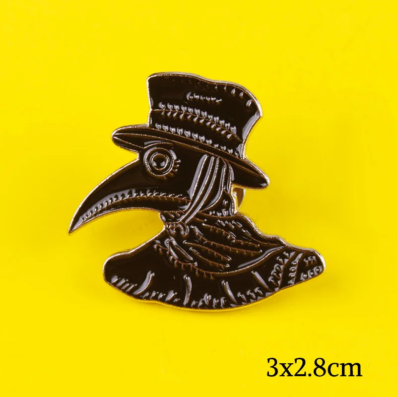 Значки для рюкзака эмалированные рюкзаков стимпанк одежды нагрудные значки