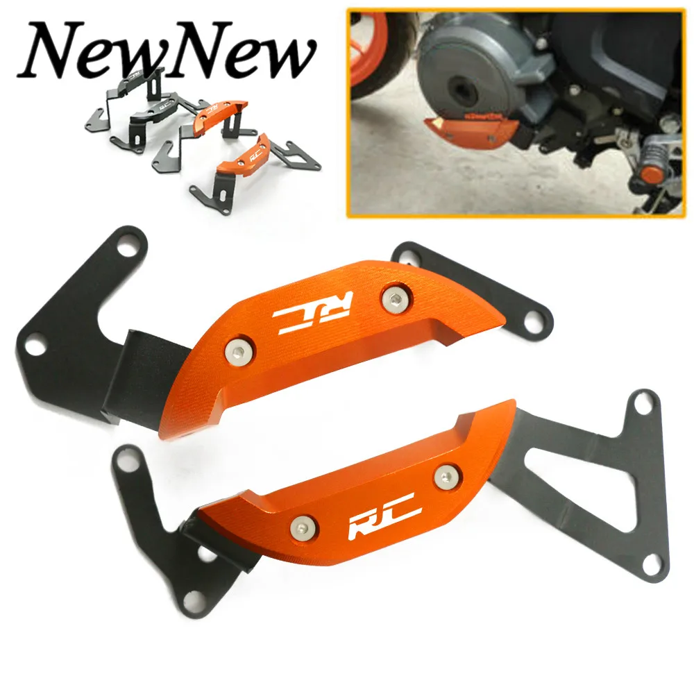 Защита двигателя CNC для мотоцикла ползунок комплект защитных чехлов KTM DUKE390 RC390