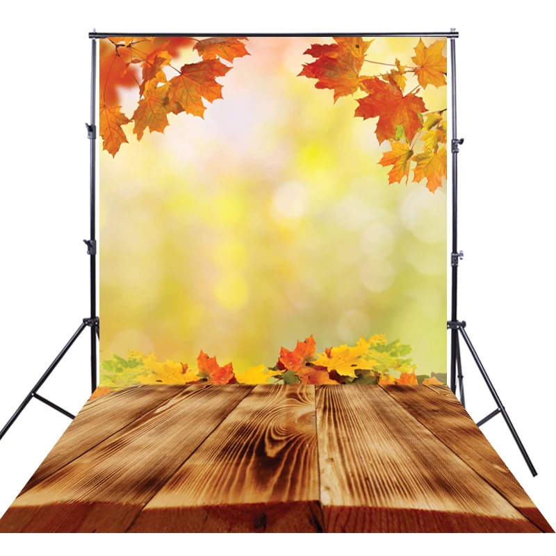 Осенний осенний фон для фотосъемки новорожденных Фото фотобудка фотография |