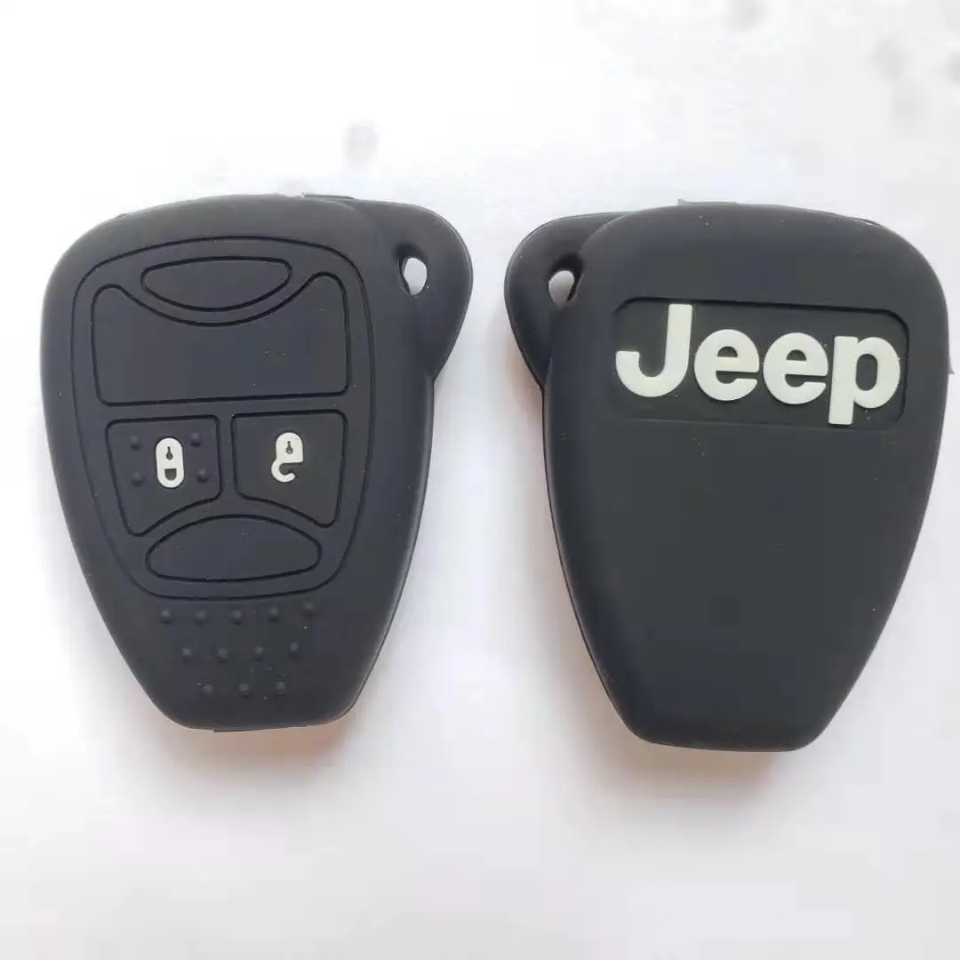 Чехол для дистанционного ключа Jeep Commander Compass Renegade Wrangler Cherokee Grand - купить по