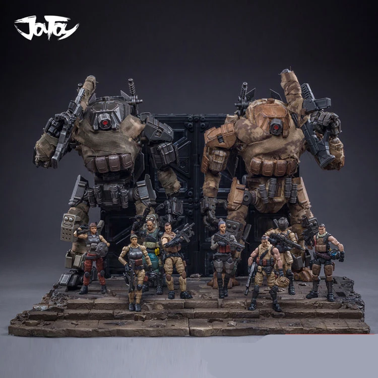 Kopen Joytoy 1:25 Action Figure Mecha Figuur Militaire Model Cellation Speelgoed Home Decoratie Present Gift Gratis Verzending