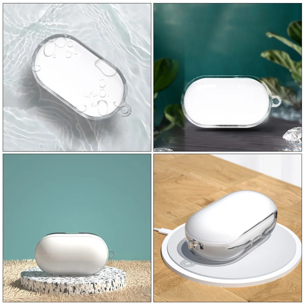 

1 Set Earbuds Case Cover Clear Shell Compatile with Samsung Galaxy Buds/Buds+