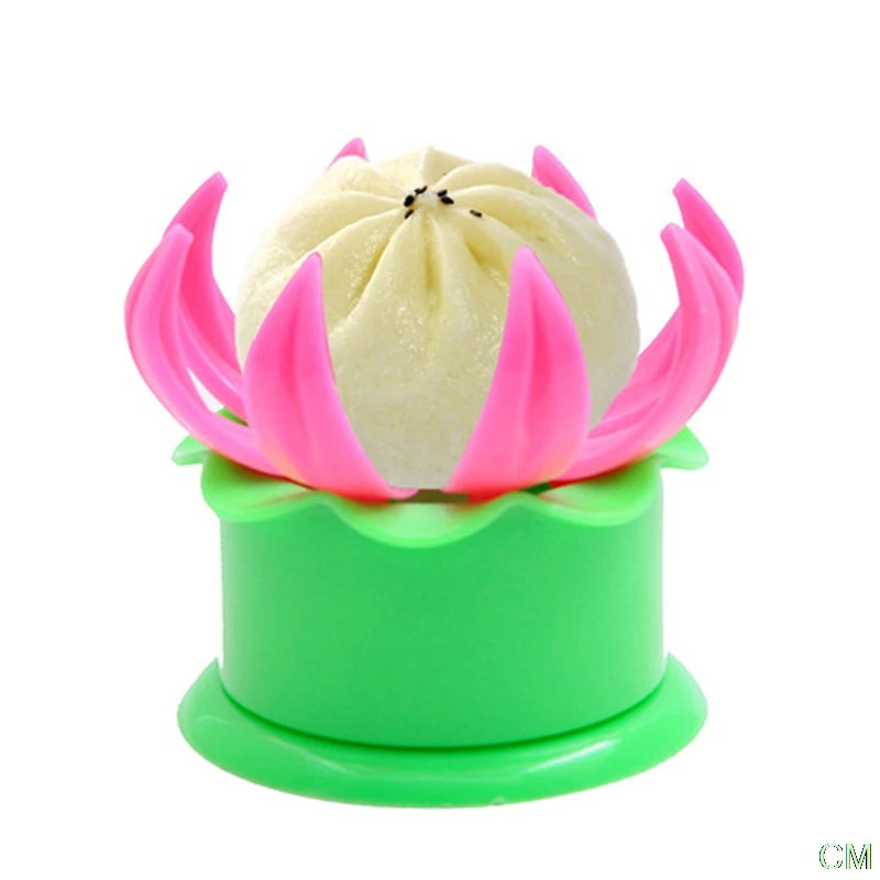 

Random color Chinese Baozi Mold Steamed Stuffed Bun Mold Maker Dim Sum Shaper