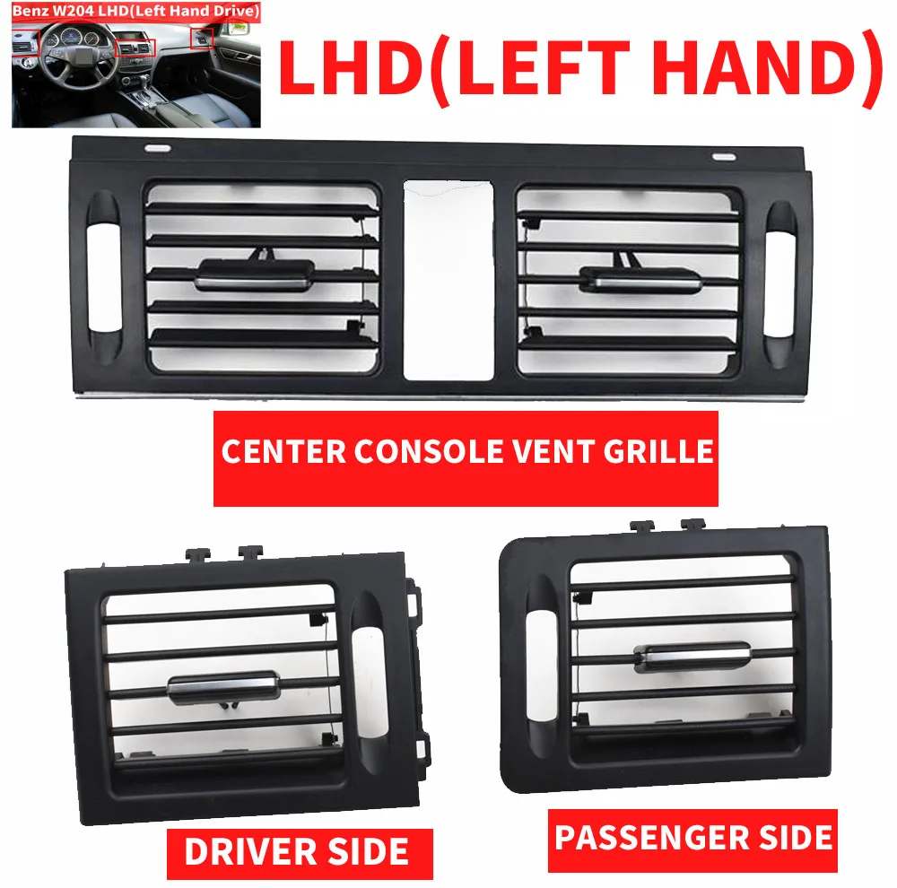 3 шт./компл. LHD Автомобильная передняя левая/правая консоль кондиционера