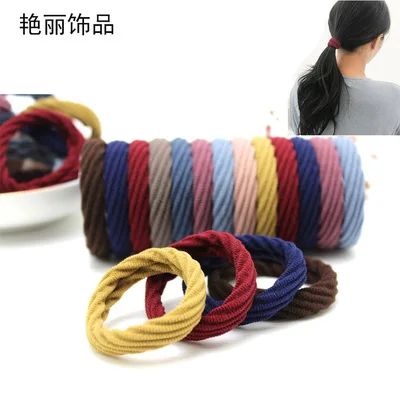 10/20 шт. заколки для волос Веревка новый высокоэластичное покрытие бесшовные