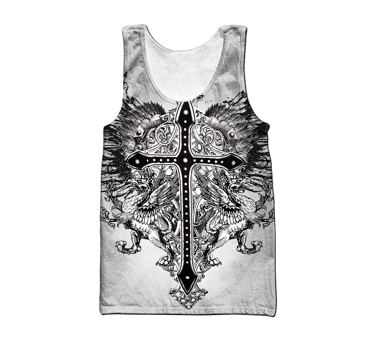 

PLstar Cosmos 3DPrint Summer Newest Jesus Satanic Art Gothic Casual Unique Harajuku Tank Top Vest Men/Women Unisex Sleeveless Q1