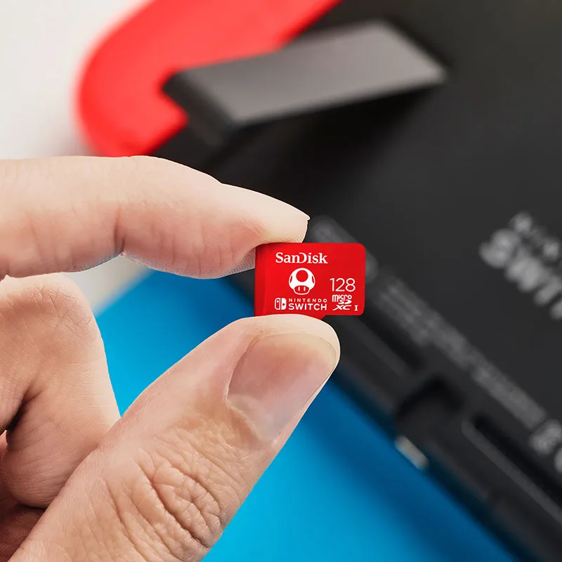 SanDisk Memory Card 128GB 64GB 256GB Micro SD Card New Style For Nintendo Switch microsd TF Card SDXC UHS-I Game Expansion Card
