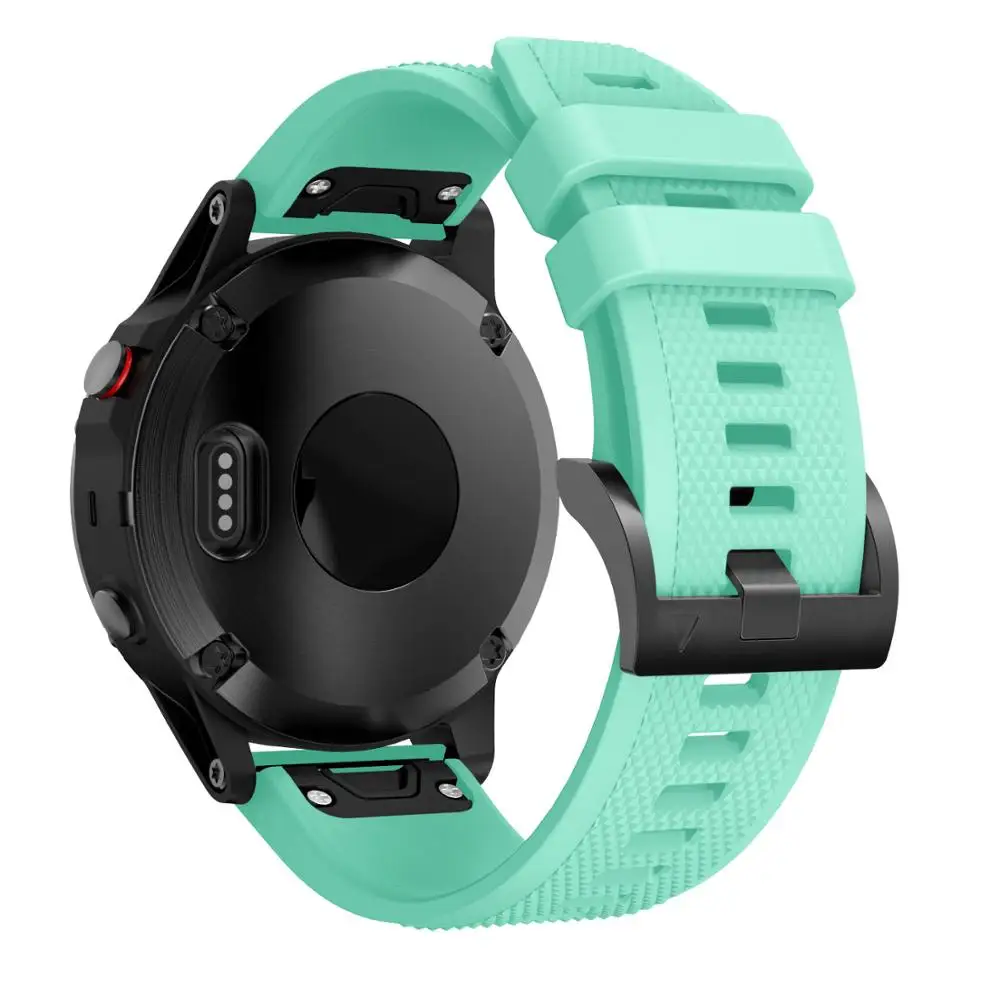 Ремешок для наручных часов Garmin Fenix 5 быстросъемный силиконовый браслет Plus 6 22 мм |