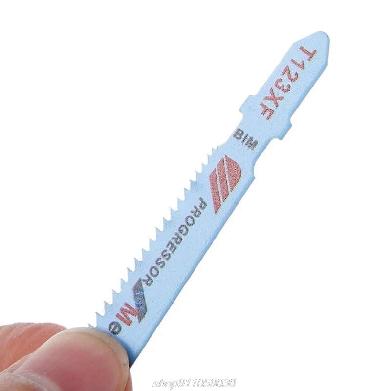 

5pcs T123XF 4'' BIM 100mm Reciprocating Sabre Saw Blades For Cutting Metal Professional D24 20 Dropshipping