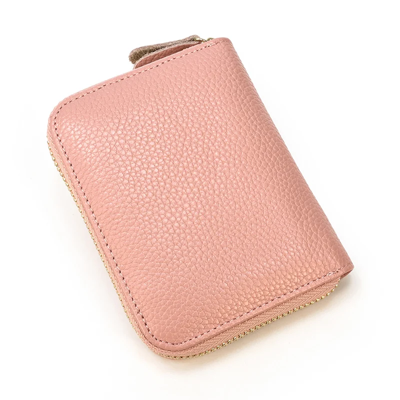 100% натуральная кожа мужской кошелек для монет женский модный маленький короткий