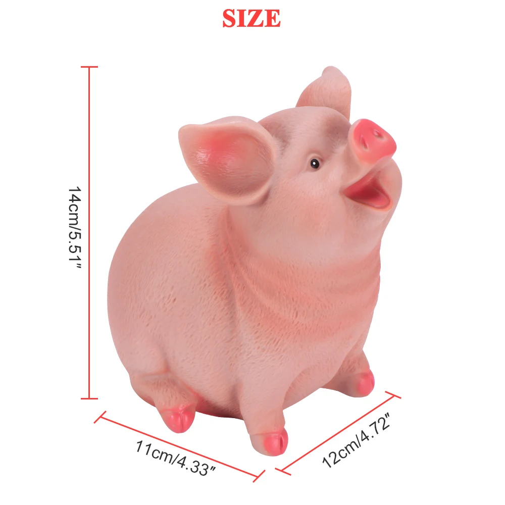 

1PC Piggy Bank New Money Saving Case Home Decor Children Toys Money Boxes Cartoon Pig Shaped Birthday Gift Coins Storage Box