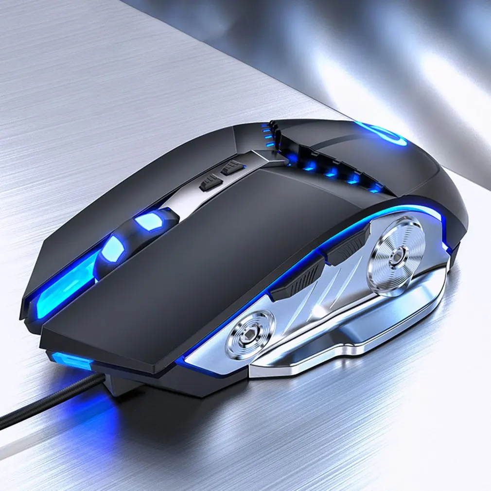 

G3Pro Wired Gaming Mechanical Mouse Usb Interface Mouse Plating Flanks Seven Color Breathing Backlights 7 Keys