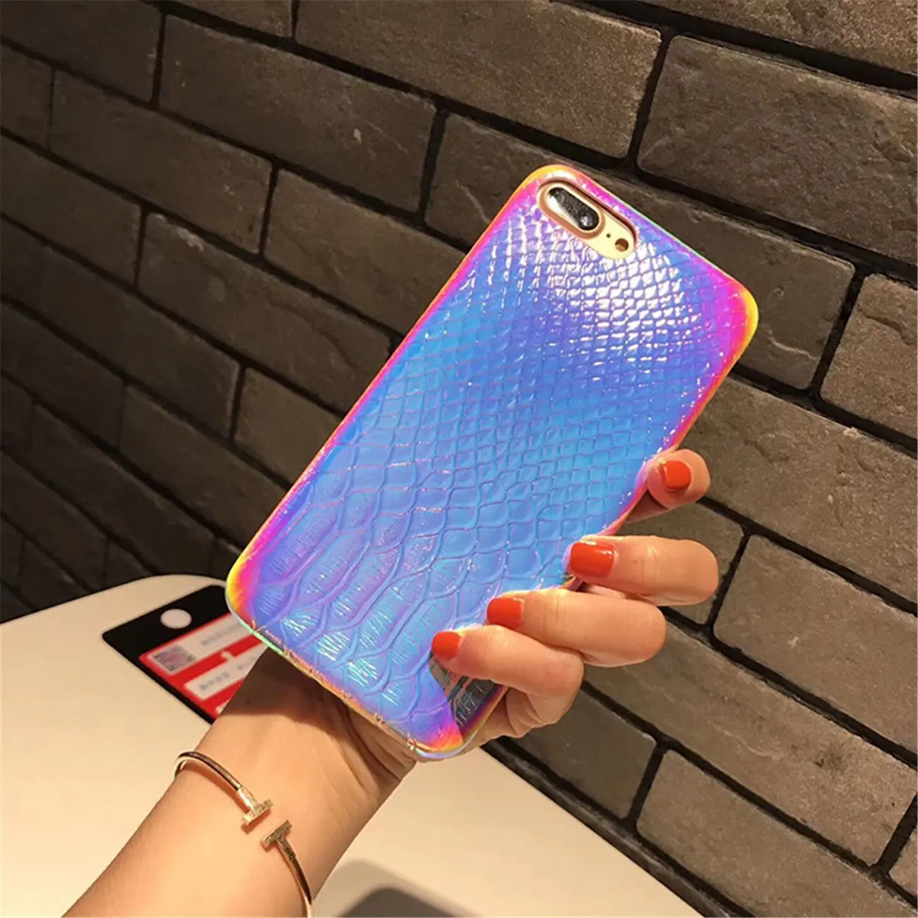 Цветной мягкий чехол с 3d-изображением русалки рыбьей чешуи для iPhone 11 Pro XS Max XR X прозрачный силиконовый чехол градиентного цвета для iPhone 7 8 6 Plus