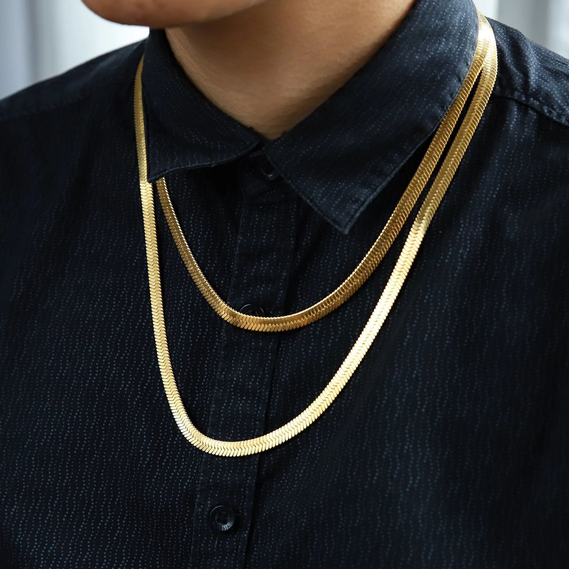 Ожерелье с лезвием из нержавеющей стали 316L мужские ювелирные изделия