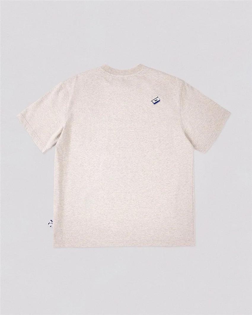 

Three Foxes Ader Error Embroidery Maison Kitsune T shirt Men Women Embroidered Overlap Adererror Top Tees