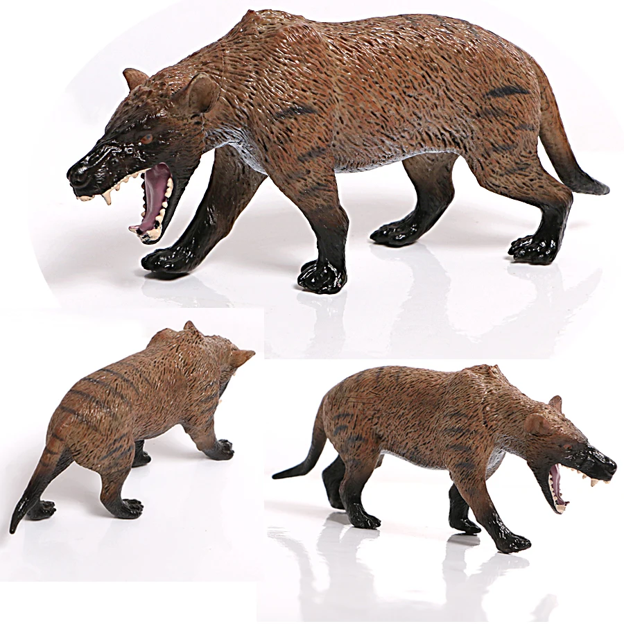 Имитация диких животных мерцающий Волк и рост искусственная игрушка фигурка