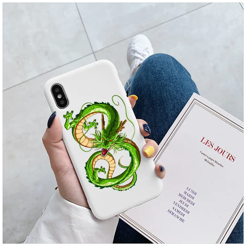 Дракона супер мяч аниме классный Чехол для мобильного телефона iPhone 11 12 pro max X XR XS MAX