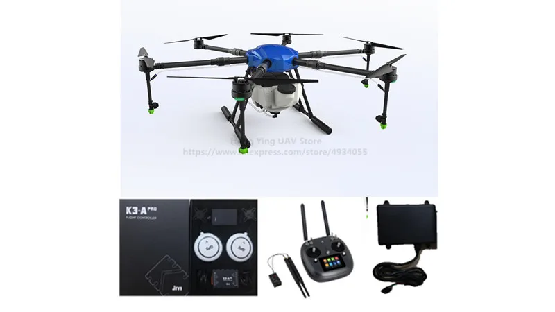 EFT E610 10L Agricultural Spray UAV Frame Kit X6 Power System JIYI K3-A Professional Edition K ++ Obstacle Avoidance | Игрушки и хобби