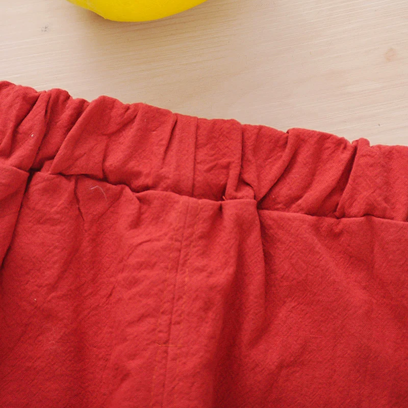 Комплект одежды для новорожденных BibiCola рубашка с мультяшным рисунком + шорты