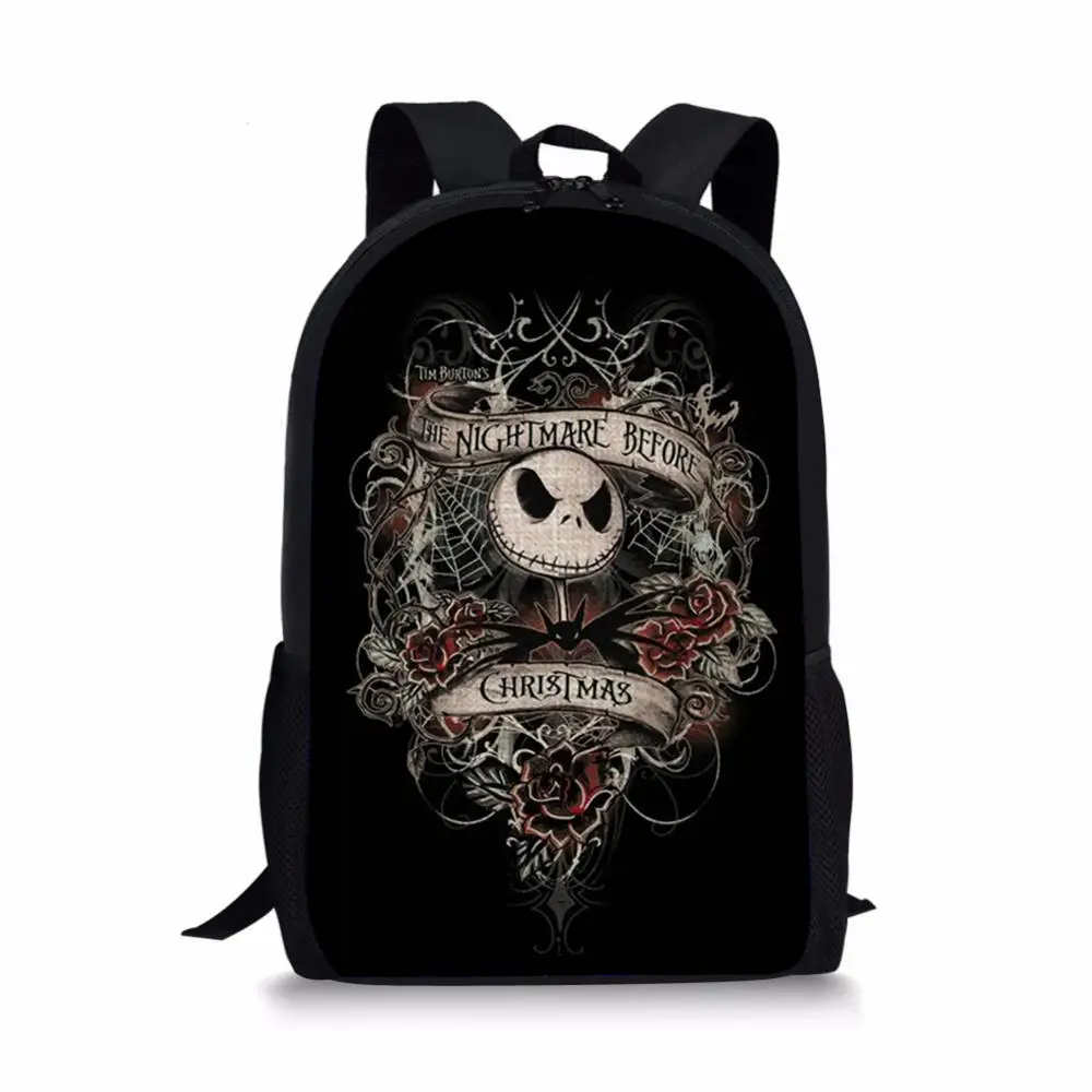 FORUDESIGNS/сумка-мессенджер с принтом Jack Skellington, Кошмар перед Рождеством, сумки через плечо, женская сумка, сумки на плечо, набор - Цвет: HME1499C