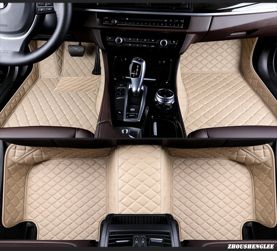 Сделать изготовленный на заказ кожаный автомобильный коврик для Landrover Evoque RANGE ROVER велар(Land ROVER RANGE ROVER Discovery 3/4/5 freelander 2 Discovery Sport коврики для ног