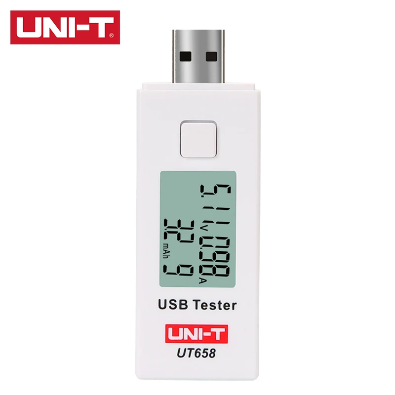 UNI T UT658B/UT658 Цифровой Текущий Напряжение USB тестеры 10 комплектов Ёмкость хранение