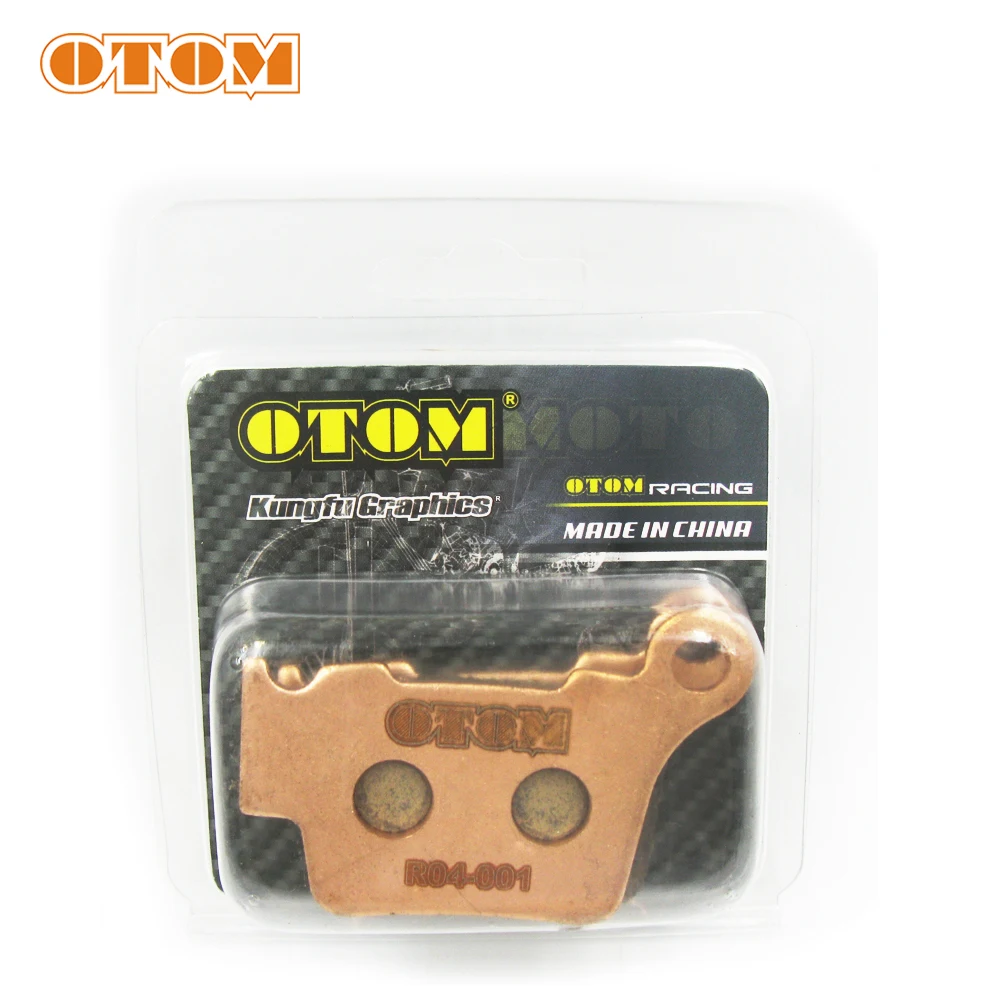 OTOM задние тормозные колодки R04 для мотокросса Dirt Bike медные базовые тормозные диски для KTM SX SXF XC XCF XCW EXC MXC Husqvarna FC FE TC TE