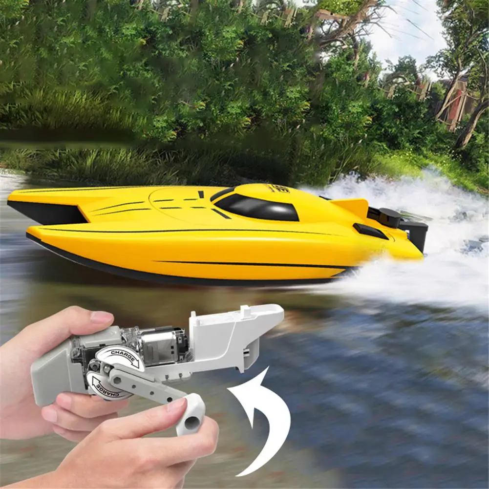 RCtown DIY010 рукоятка лодка ручной лебедки Электрогенератор набор Детская