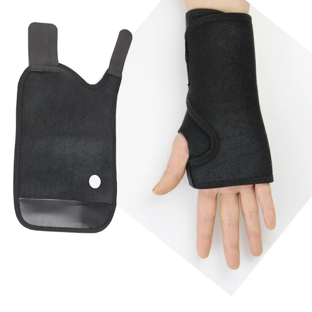 

One Piece Removable Sports Wrist Wraps with Thumb Loop Elastic Wrist Support Braces for Fitness Weight Lifting Strength Training