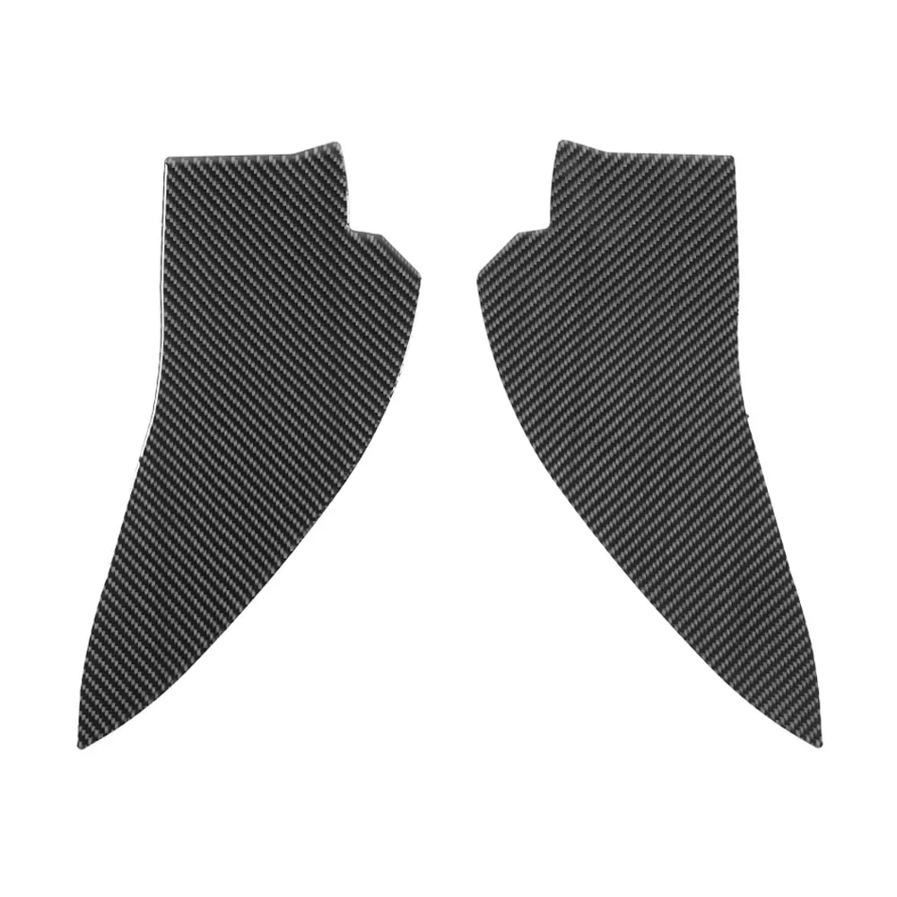 2pcs Real Carbon Fiber Car Dashboard Side Protection Decoration Stickers For Suzuki Jimny 2019+ Interior Car Accessories Trim