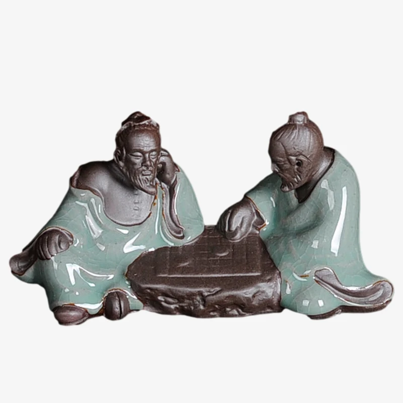 

Керамическое украшение-монах, миниатюрный пейзаж, статуи Будды, украшение для дома, статуэтки монахов, подарок ручной работы для чайной цер...