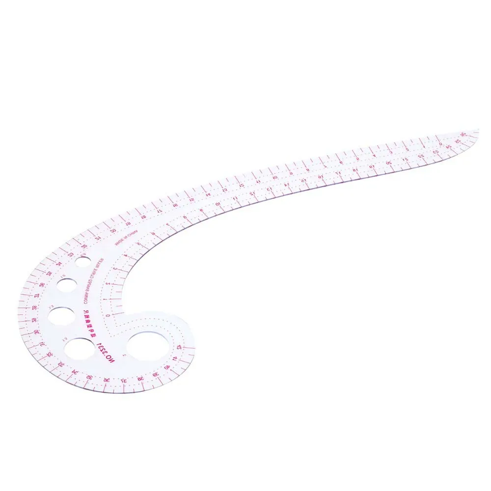 

Plastic French Curve Metric Sewing Clothes Ruler Measure For Dressmaking Tailor Grading Curve Rule Pattern Making