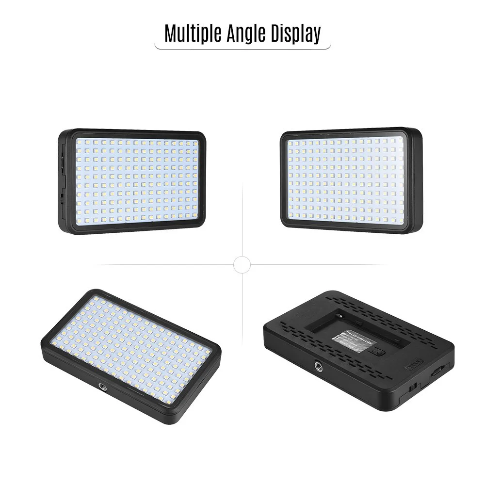 PAD160 LED Video Light 6000K Dimmable Fill in Panel for DSLR ILDC Cameras Stand Small Product Portrait Photograp | Электроника