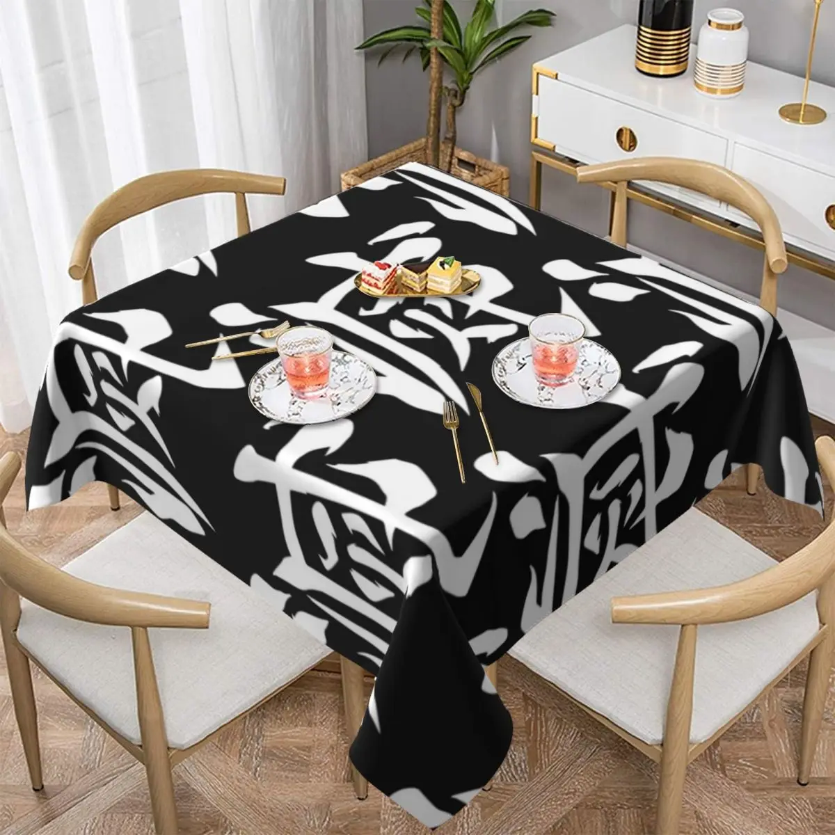 

Demon Slayer Tablecloth Cheap Modern Table Cover Kitchen Print Protection Polyester Table Cloth