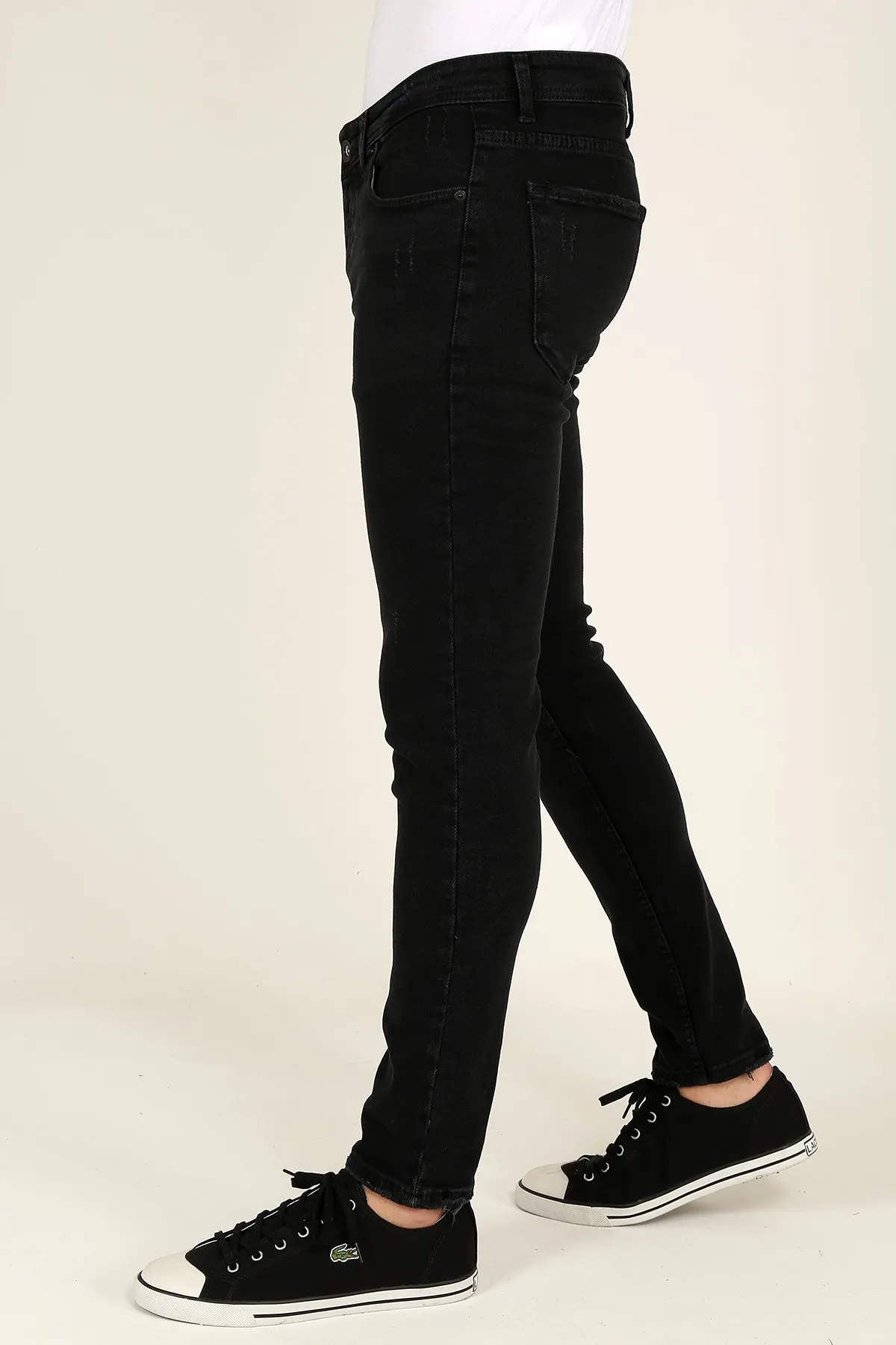 

Men's Slim Fit Jean Denim Pants 21K-2100482-1 Black